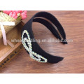 new design girls handmade fabric hairbands fashion headbands